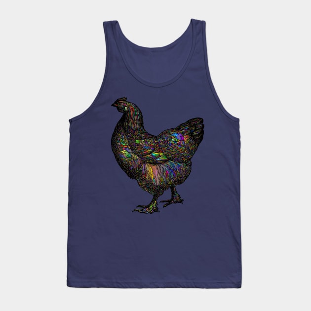 Vintage Chicken Tank Top by Oopsie Daisy!